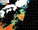 NOAA人工衛星画像:黒潮域, パス=20250923 01:49 UTC
