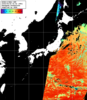 NOAA人工衛星画像:日本全域, パス=20250925 00:52 UTC