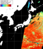 NOAA人工衛星画像:日本全域, パス=20250925 00:56 UTC