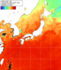 NOAA人工衛星画像:日本全域, 1週間合成画像(2025/09/19～2025/09/25UTC)