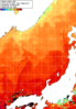 NOAA人工衛星画像:日本海, 1日合成画像(2025/09/27UTC)