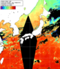 NOAA人工衛星画像:日本全域, 1日合成画像(2025/09/29UTC)
