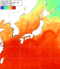 NOAA人工衛星画像:日本全域, 1週間合成画像(2025/09/25～2025/10/01UTC)