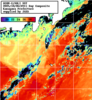 NOAA人工衛星画像:神奈川県近海, 1日合成画像(2025/10/06UTC)