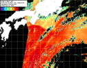 NOAA人工衛星画像:黒潮域, 1日合成画像(2025/10/06UTC)
