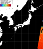 NOAA人工衛星画像:日本全域, パス=20251008 00:08 UTC