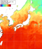 NOAA人工衛星画像:日本全域, 1週間合成画像(2025/10/02～2025/10/08UTC)
