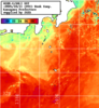 NOAA人工衛星画像:神奈川県近海, 1週間合成画像(2025/10/05～2025/10/11UTC)
