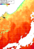 NOAA人工衛星画像:日本海, 1週間合成画像(2025/10/05～2025/10/11UTC)