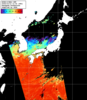 NOAA人工衛星画像:日本全域, パス=20251012 13:00 UTC