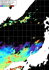 NOAA人工衛星画像:日本海, パス=20251012 13:00 UTC