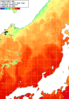 NOAA人工衛星画像:日本海, 1週間合成画像(2025/10/06～2025/10/12UTC)
