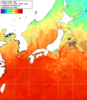 NOAA人工衛星画像:日本全域, 1週間合成画像(2025/10/07～2025/10/13UTC)