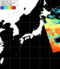 NOAA人工衛星画像:日本全域, パス=20251015 11:40 UTC