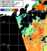 NOAA人工衛星画像:神奈川県近海, パス=20251018 12:01 UTC