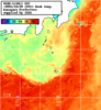 NOAA人工衛星画像:神奈川県近海, 1週間合成画像(2025/10/14～2025/10/20UTC)