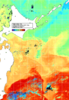 NOAA人工衛星画像:親潮域, 1週間合成画像(2025/10/22～2025/10/28UTC)