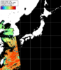 NOAA人工衛星画像:日本全域, パス=20251029 13:54 UTC