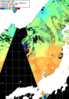 NOAA人工衛星画像:日本海, 1日合成画像(2025/10/29UTC)