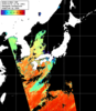 NOAA人工衛星画像:日本全域, パス=20251031 12:58 UTC