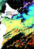 NOAA人工衛星画像:親潮域, 1日合成画像(2025/11/02UTC)