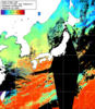 NOAA人工衛星画像:日本全域, 1日合成画像(2025/11/03UTC)