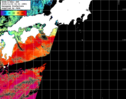 NOAA人工衛星画像:黒潮域, パス=20251103 02:01 UTC