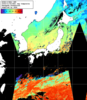 NOAA人工衛星画像:日本全域, 1日合成画像(2025/11/04UTC)