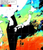 NOAA人工衛星画像:日本全域, 1日合成画像(2025/11/05UTC)