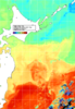 NOAA人工衛星画像:親潮域, 1週間合成画像(2025/10/30～2025/11/05UTC)