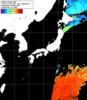 NOAA人工衛星画像:日本全域, 1日合成画像(2025/11/06UTC)