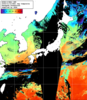 NOAA人工衛星画像:日本全域, 1日合成画像(2025/11/10UTC)