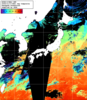NOAA人工衛星画像:日本全域, 1日合成画像(2025/11/17UTC)