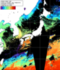 NOAA人工衛星画像:日本全域, 1日合成画像(2025/11/18UTC)
