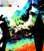 NOAA人工衛星画像:日本全域, 1日合成画像(2025/11/19UTC)