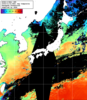 NOAA人工衛星画像:日本全域, 1日合成画像(2025/11/21UTC)
