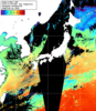 NOAA人工衛星画像:日本全域, 1日合成画像(2025/11/25UTC)