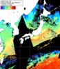 NOAA人工衛星画像:日本全域, 1日合成画像(2025/11/28UTC)