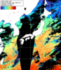 NOAA人工衛星画像:日本全域, 1日合成画像(2025/12/02UTC)