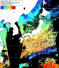 NOAA人工衛星画像:日本全域, 1日合成画像(2025/12/05UTC)