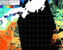 NOAA人工衛星画像:黒潮域, 1日合成画像(2025/12/18UTC)