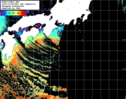 NOAA人工衛星画像:黒潮域, 1日合成画像(2025/12/26UTC)