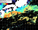 NOAA人工衛星画像:黒潮域, 1日合成画像(2025/12/31UTC)