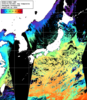 NOAA人工衛星画像:日本全域, 1日合成画像(2026/01/08UTC)