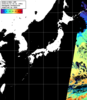 NOAA人工衛星画像:日本全域, パス=20260110 00:21 UTC