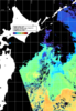 NOAA人工衛星画像:親潮域, 1日合成画像(2026/01/10UTC)