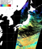 NOAA人工衛星画像:日本全域, パス=20260112 01:12 UTC