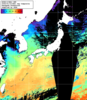 NOAA人工衛星画像:日本全域, 1日合成画像(2026/01/14UTC)