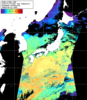 NOAA人工衛星画像:日本全域, 1日合成画像(2026/01/15UTC)