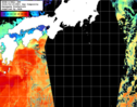 NOAA人工衛星画像:黒潮域, 1日合成画像(2026/03/15UTC)